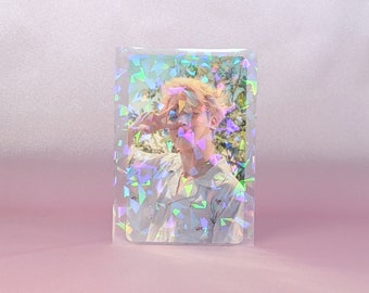 Gemstone | Holographic Card Sleeves | Photocard Holders | Shattered Glass Card Sleeves | Kpop Photocard Collecting
