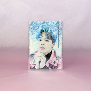 Twinkle / Fundas holográficas para tarjetas / Suministros para tarjetas coleccionables / Fundas holográficas para tarjetas de un centavo / Colección de tarjetas fotográficas de K-pop