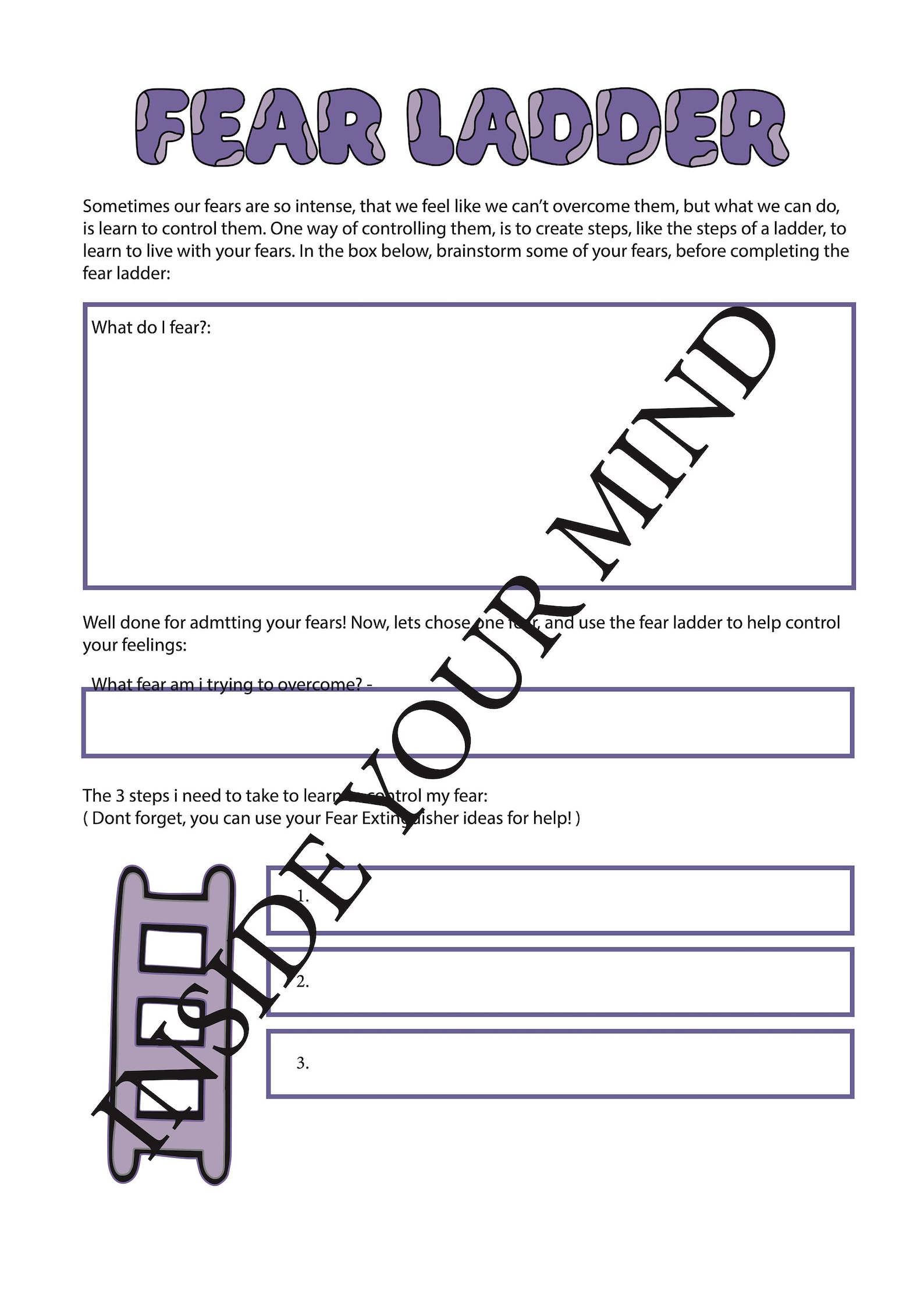 EMDR Worksheets For Adults