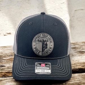 Custom Lineman Richardson 112 Hat - Support Your Local Pole Dancer