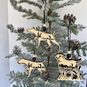 German Shorthair Pointer Ornament: GSP, Labrador, Wirehaired Pointer image 5