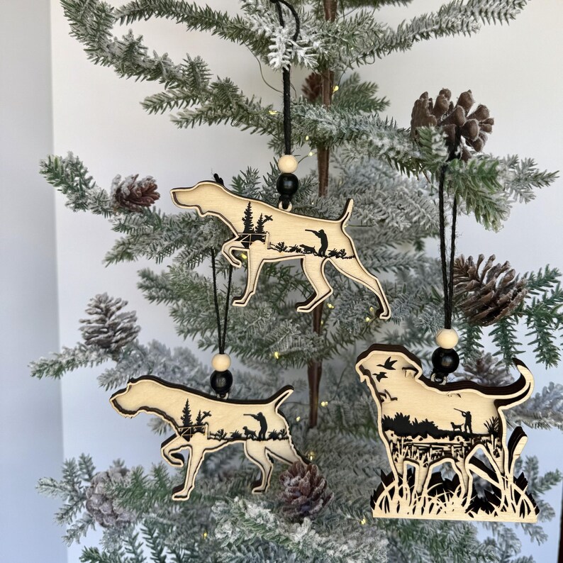 German Shorthair Pointer Ornament: GSP, Labrador, Wirehaired Pointer image 5