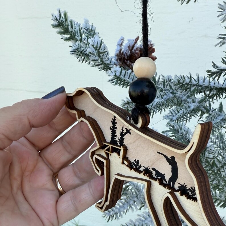 German Shorthair Pointer Ornament: GSP, Labrador, Wirehaired Pointer image 4