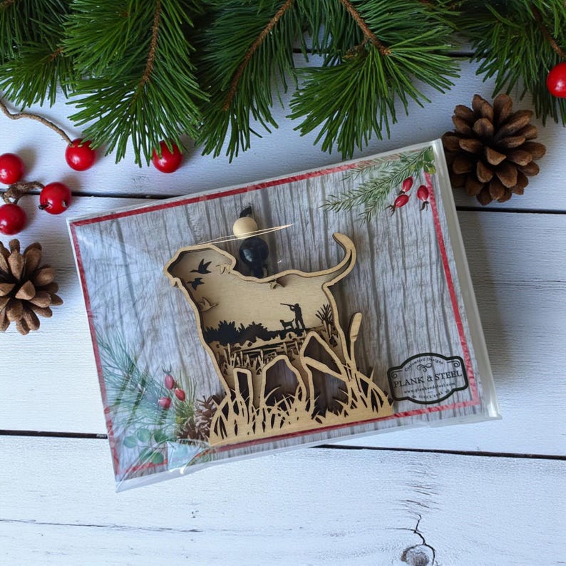 German Shorthair Pointer Ornament: GSP, Labrador, Wirehaired Pointer image 8