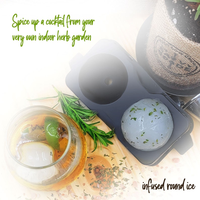 Cocktail Herb Garden Kit Infuse Your Cocktails Water and Etsy