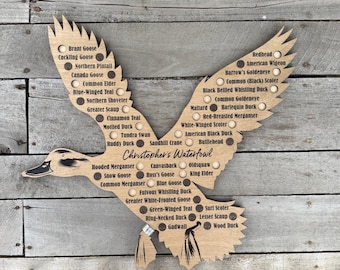 Duck Hunting Harvest Log: Personalized Waterfowl Tracker, Custom Duck Hunter Gift