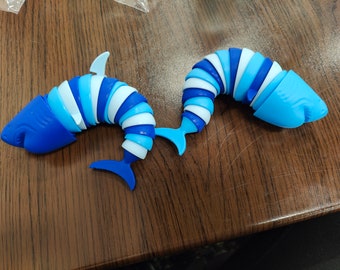 Fidget Shark Articulating 8.5 inch shark Toy