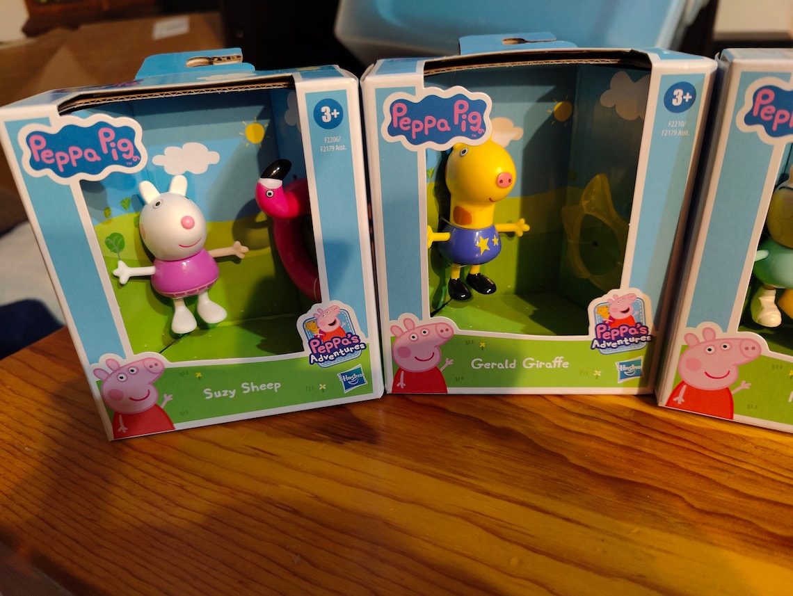 George Pig Raro Raro 6 Peppa's Adventures Peppa Pig Figuras - Etsy México