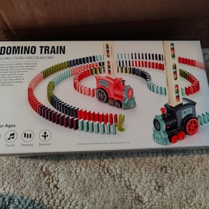 The domino train with 60 dominos