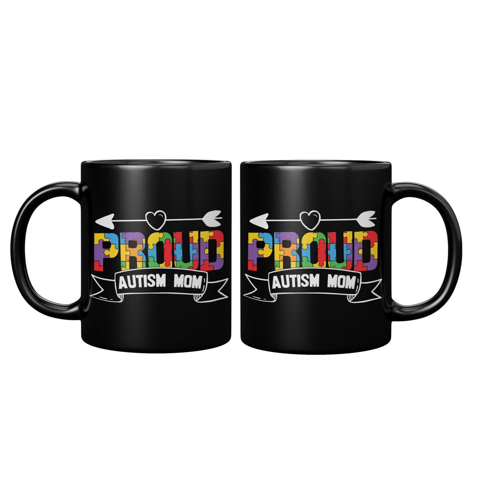 Autism Mom And Proud Of It Autism Awareness Ceramic Coffee Mug Tea Cup TGC29 