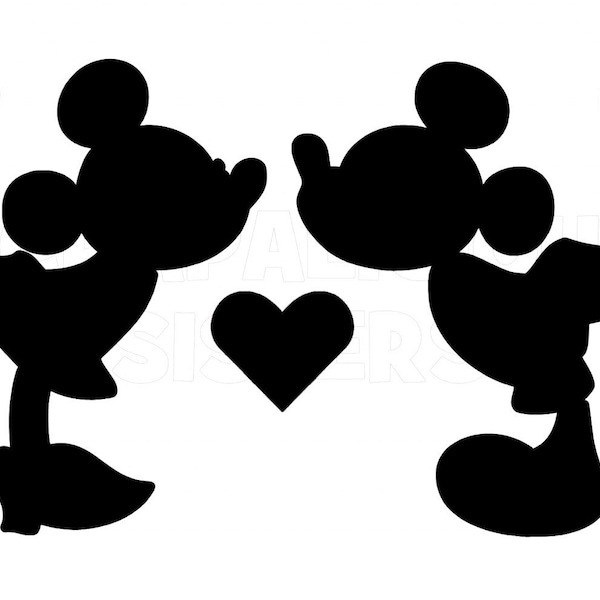 Mickey mouse/Mini mouse decal