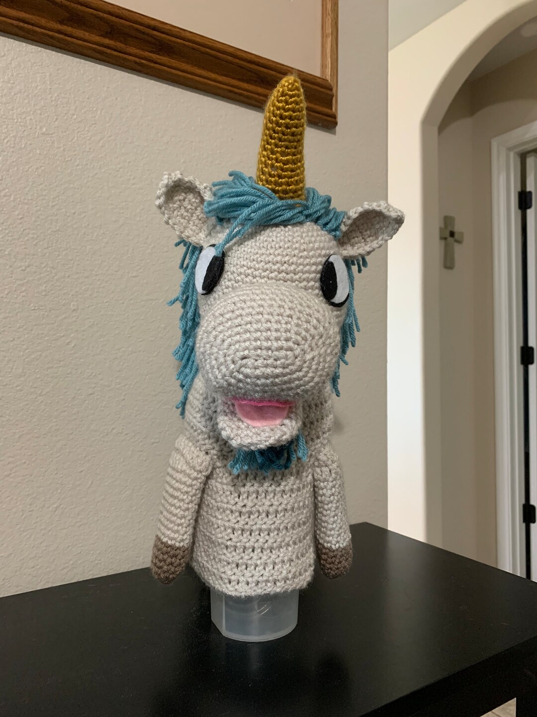Bluey Unicorse Hand Puppet Etsy