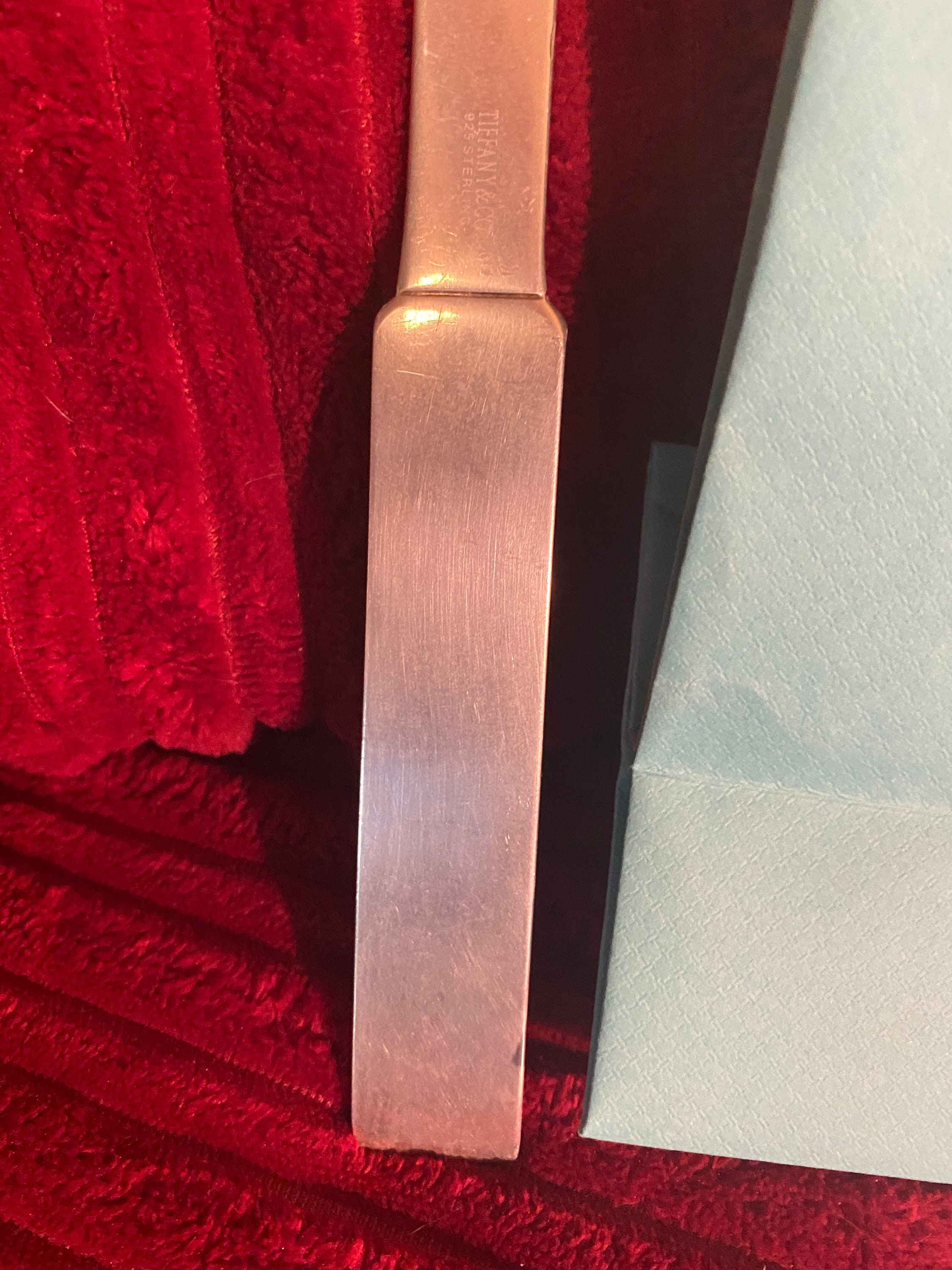 Authentic Tiffany & Co Sterling Silver Letter Opener Etsy