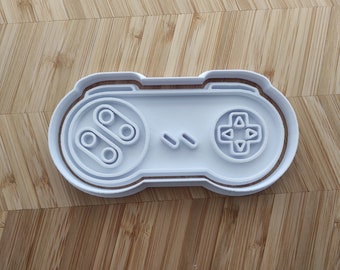 Gaming Controller SNES Embosser & Cookie Cutter Set