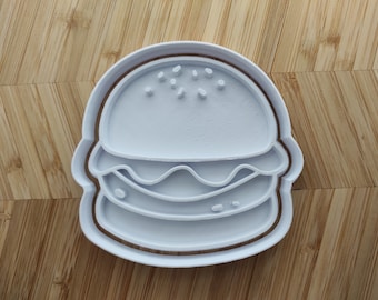 Burger Embosser & Cookie Cutter Set
