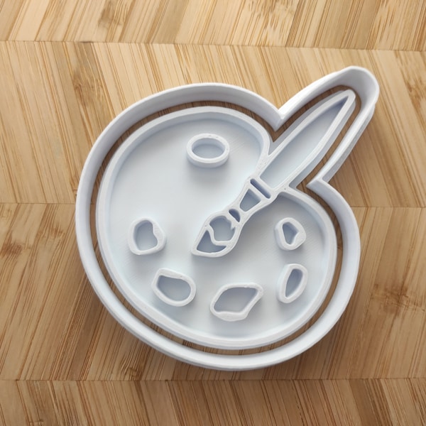 Art Palette Cookies Etsy