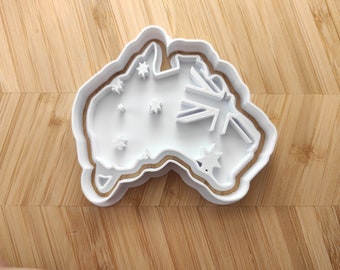 Land Australien Flagge Prägung & Cookie Cutter Set | Australien | Land |