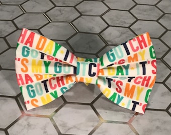 It’s My Gotcha Day Bow Tie: People & Pet Neckwear, Adopt, Adoption Day Decoration