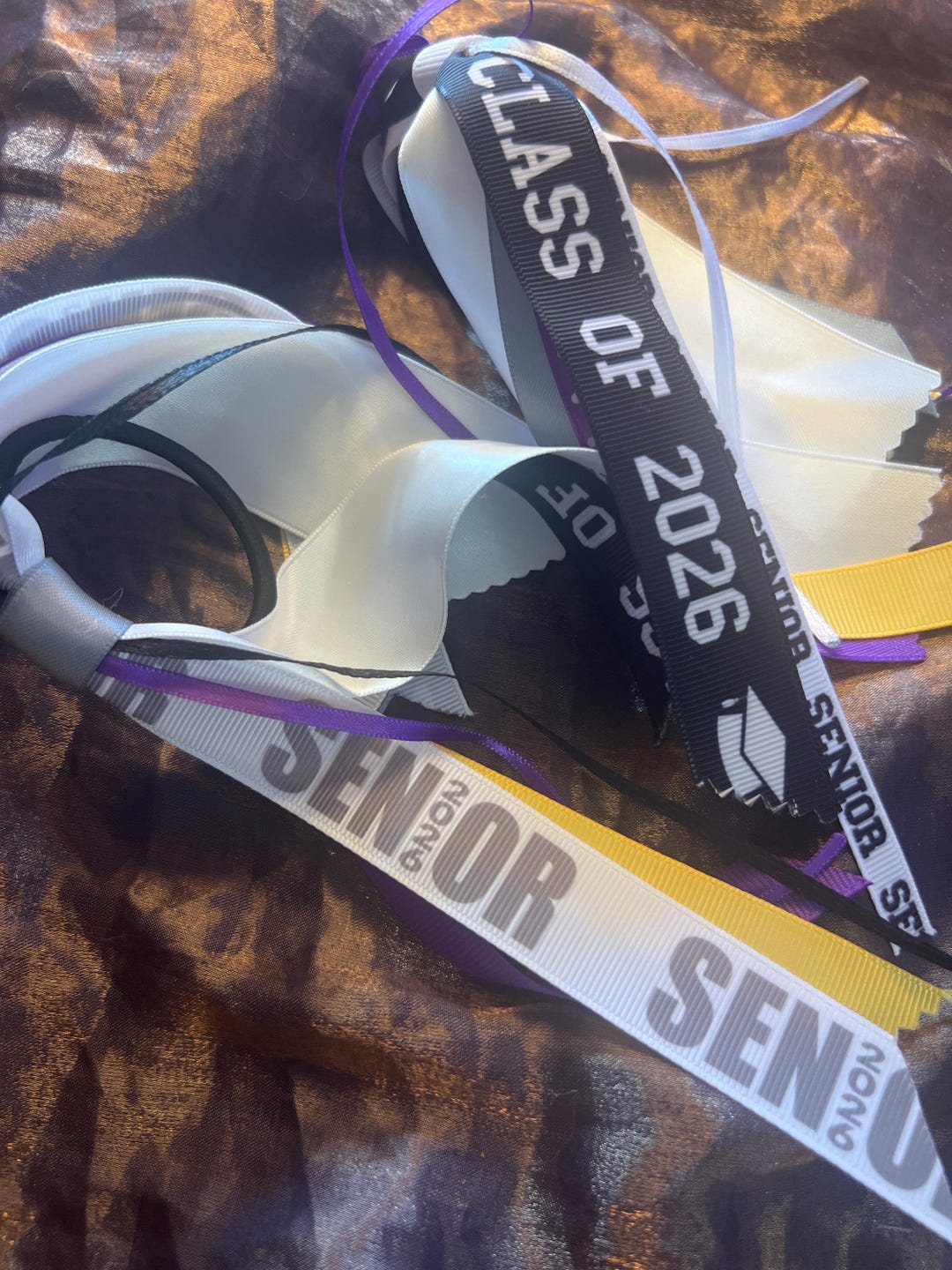 SENIOR Class of 2026 Custom Ribbon Band or Clip, Seniors Year ...