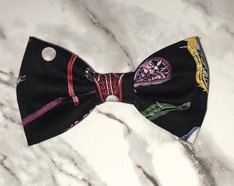 Lacrosse Bow Tie, Sports Gifts for Dad, Lacrosse Gear Bow Tie, Pet Bow Ties, Collar Bow Ties, Lacrosse Neckwear, Mascot