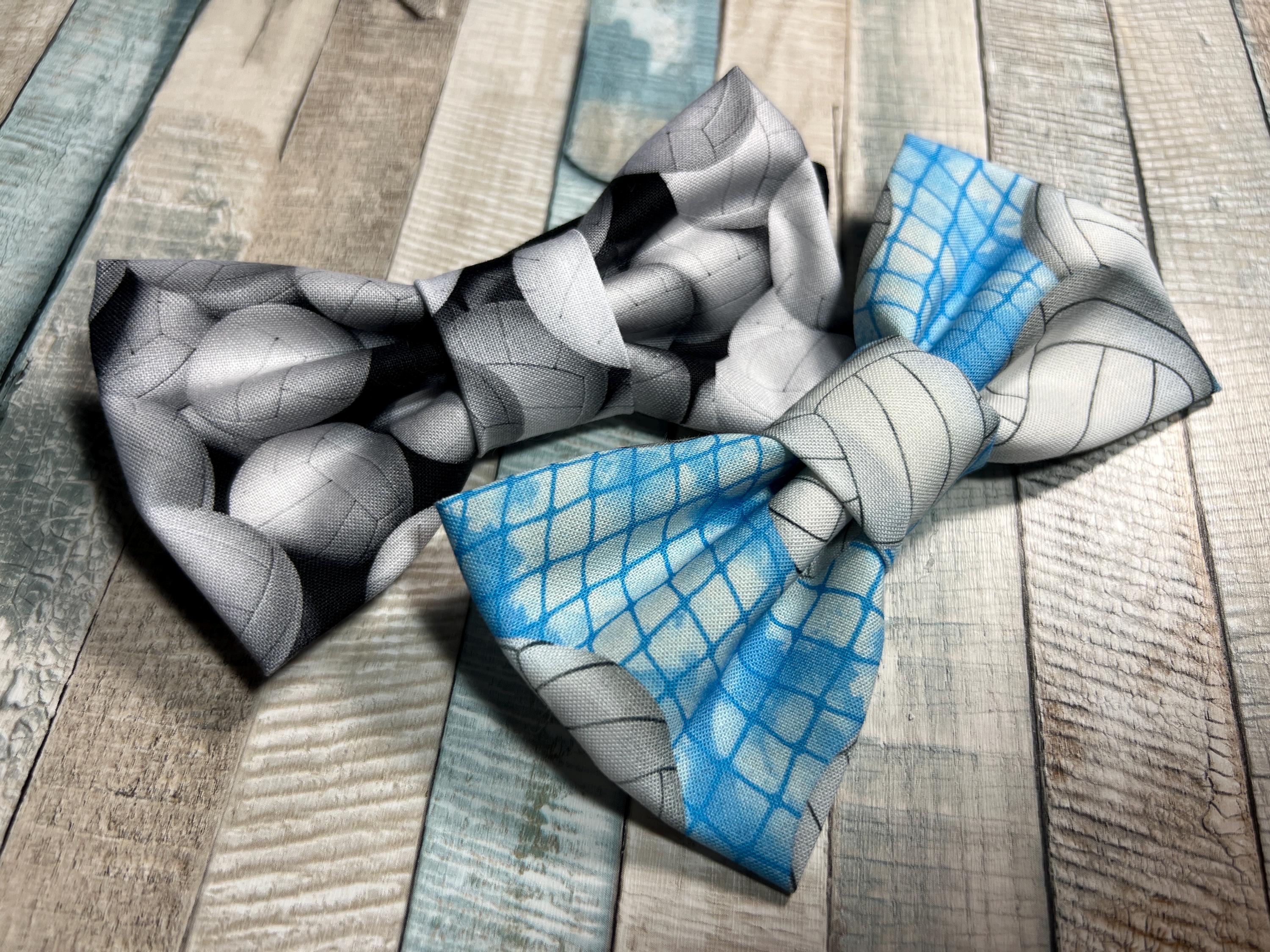 Volleyball Bow Tie, Sport Clip On, Adjustable Strap, Pin On, Magnet Bow Tie, Volleyballs Game Day Decoration for People OR Pet Bow Ties