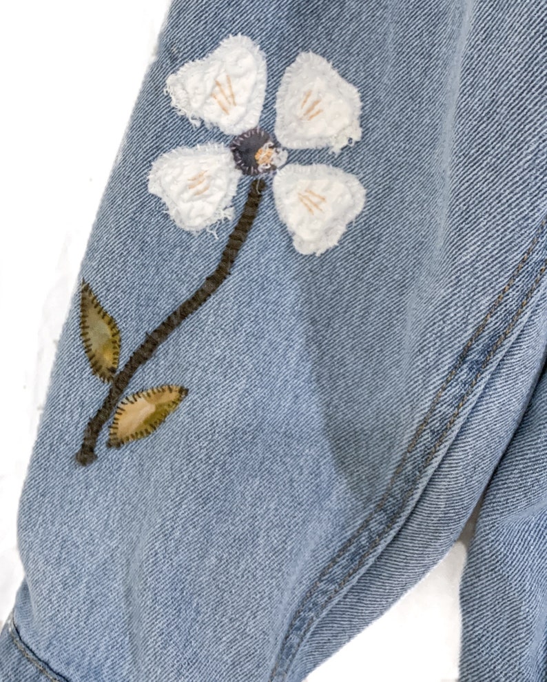 Hand Embroidered Dandelion Bomber Jacket main image 1