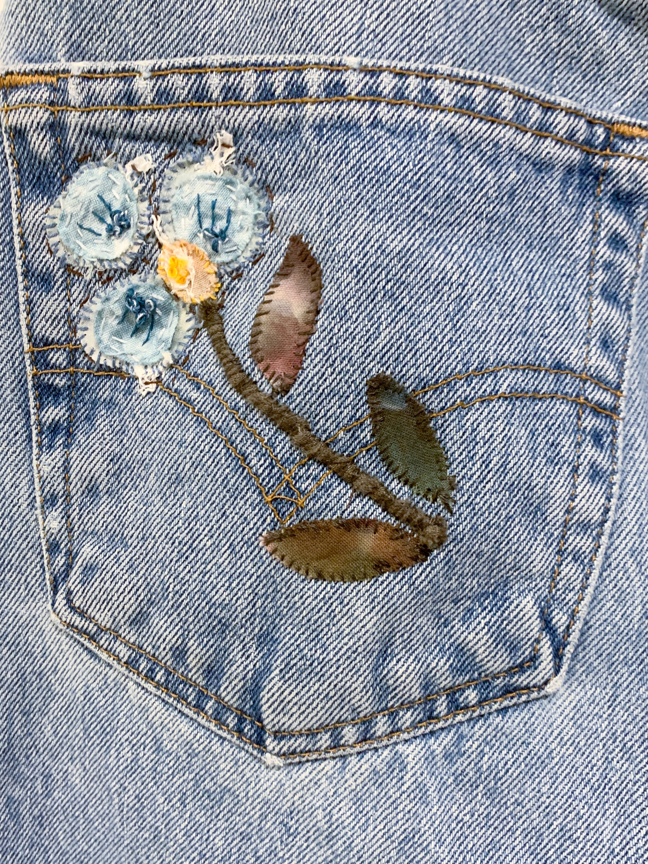 Jean Levi's Gris Vintage Upcycled by Josua Carvalho