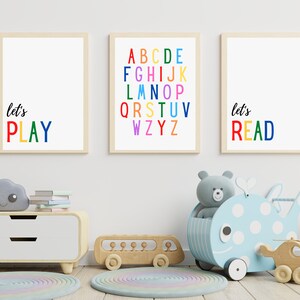 Lets Play! Lets Read! Alphabet Digital 3 pack
