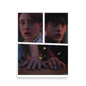 Heartstopper Poster Art Print | HEARTSTOPPER | Charlie Spring | Nick Nelson