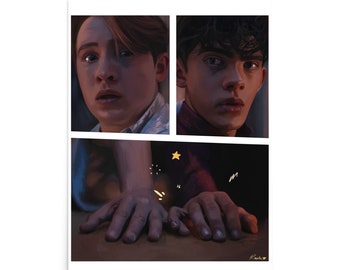 Heartstopper Poster Art Print | HEARTSTOPPER | Charlie Spring | Nick Nelson