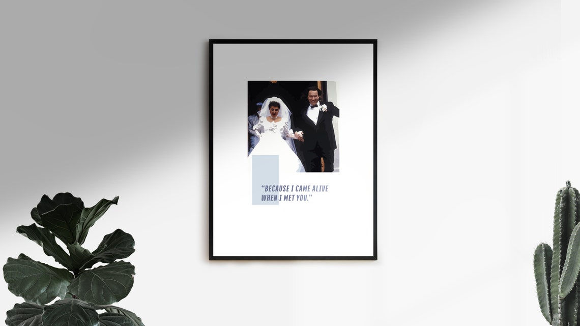 My Big Fat Greek Wedding Movie Quote Poster Etsy