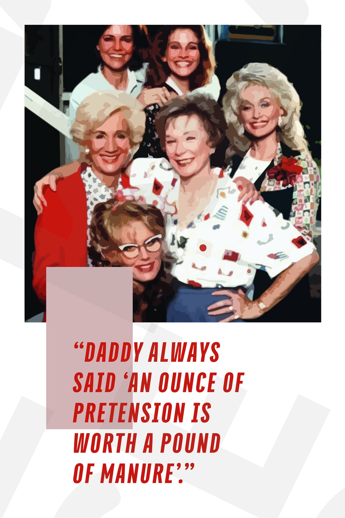 Steel Magnolias Quote Poster Etsy