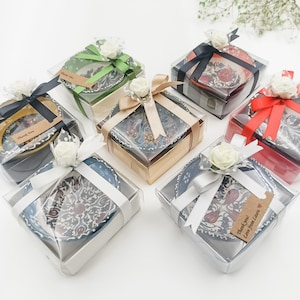 Faveurs de mariage pour les invités en vrac, Faveurs de cadeaux de mariage rustiques, Boîtes de bonbons pour faveurs, Cini de dinde, Cadeaux en vrac personnalisés, Faveurs boho