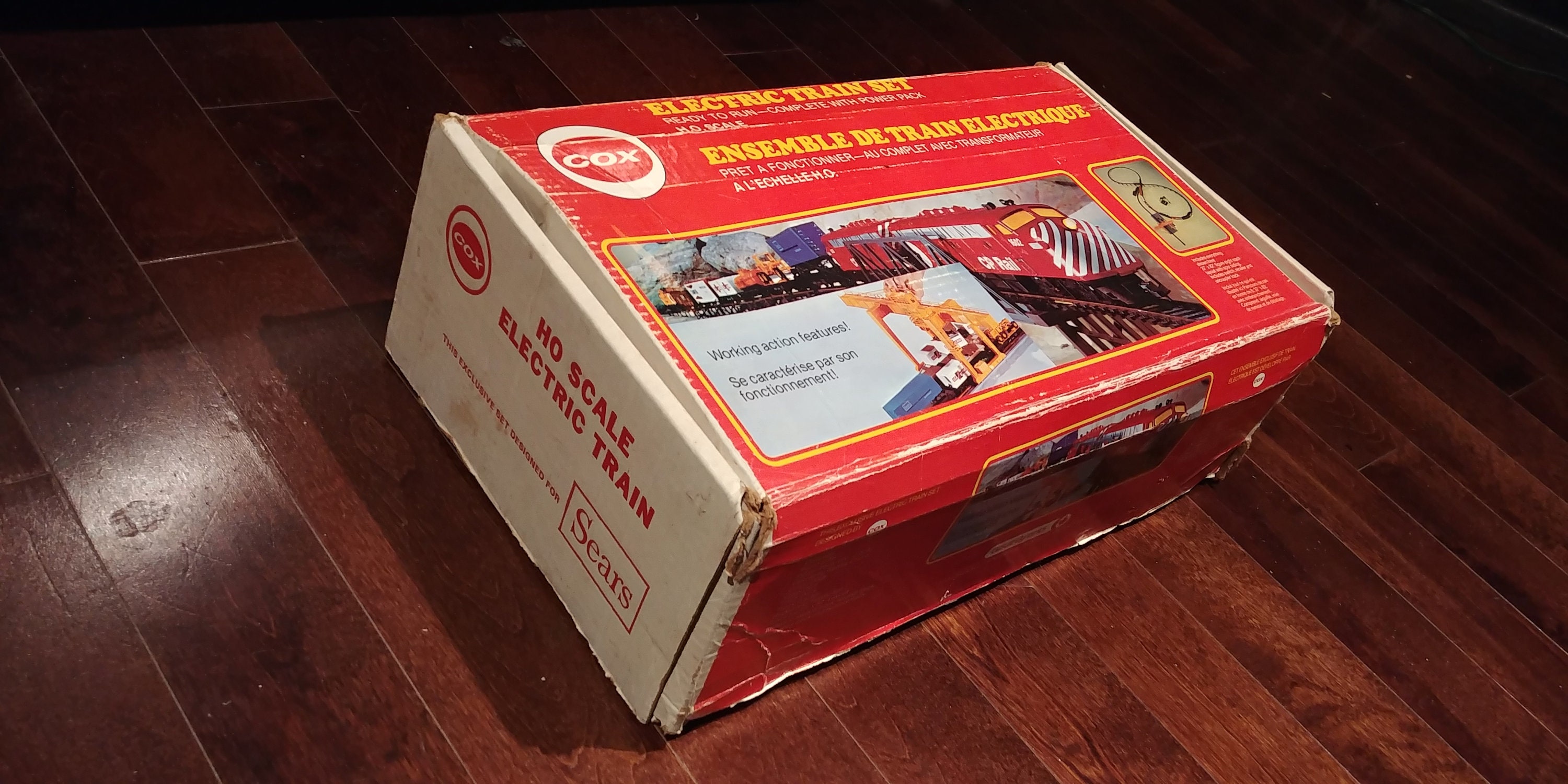 Vintage Cox/Sears H.O. Electric Train Set Etsy