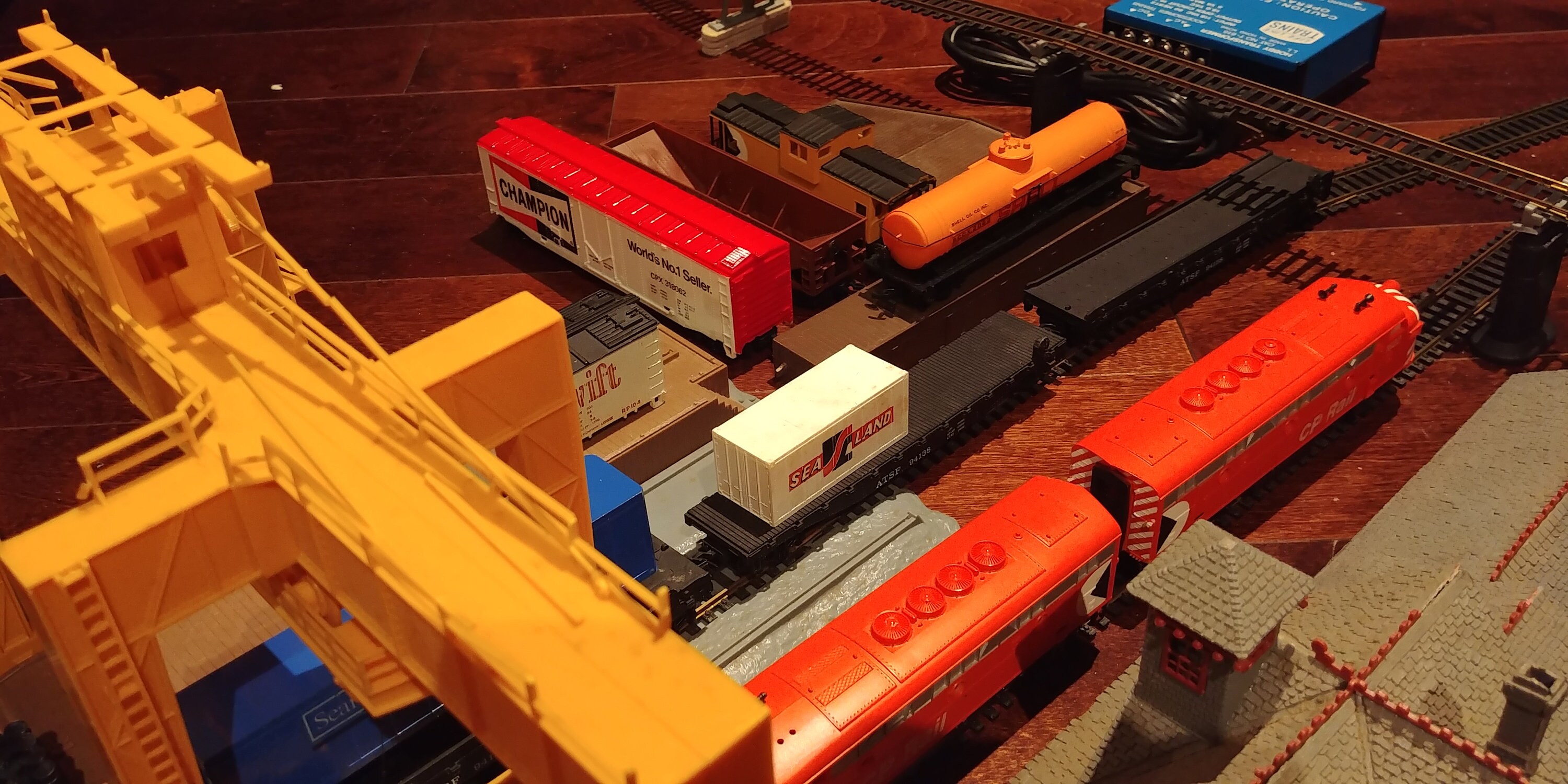 Vintage Cox/sears H.O. Electric Train Set Etsy UK