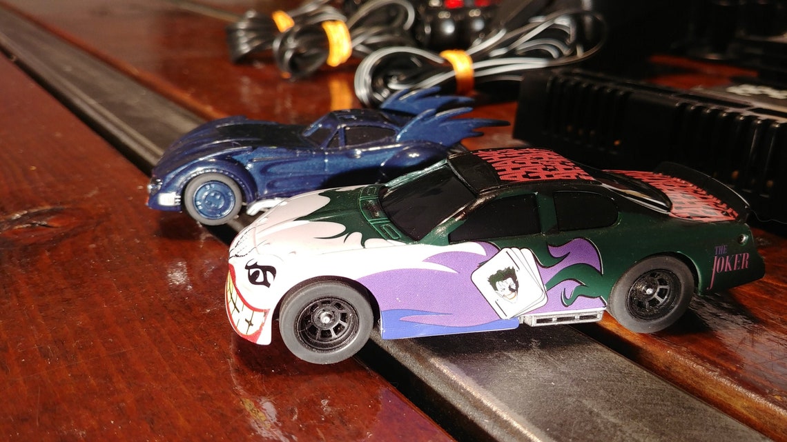 Carrera Batman / Joker Custom Race Set / Slot Track Etsy