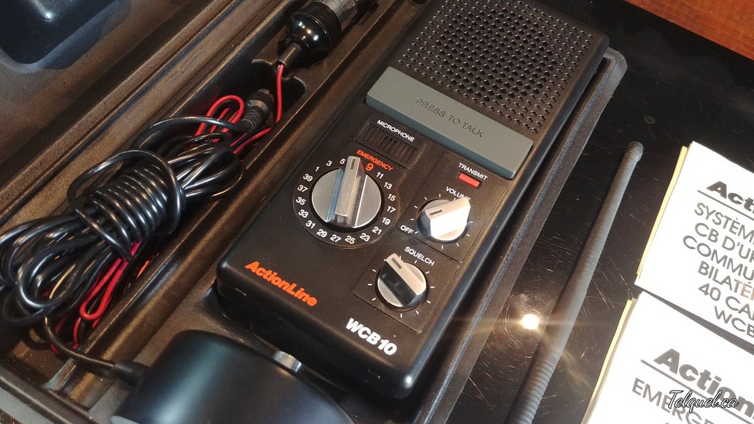 Vintage Emergency CB Radio 1980 Etsy