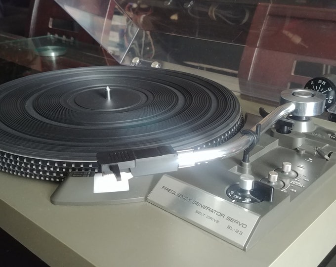 Vintage Technics Belt Drive Turntable by Panasonic Etsy