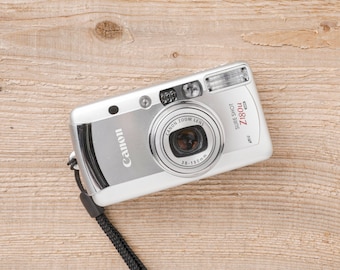 Canon Sure Shot Z180U (DATUM) - 35 mm point-and-shoot-filmcamera (pakket met nieuwe batterij en filmrol)