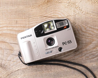 Pentax PC 55 - 35mm Point and Shoot Camera (Fully Tested & 100% Work)