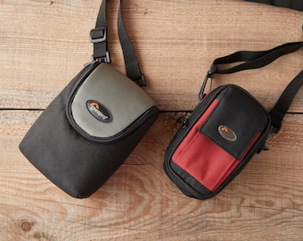 Vintage LowePro camera bag for point and shoot camera