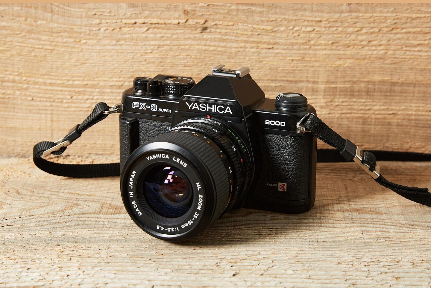 Yashica FX-3 Super 2000 (with Yashica ML 35-70mm Lens) 35mm  SLR Film Camera (Fully tested and 100% work)