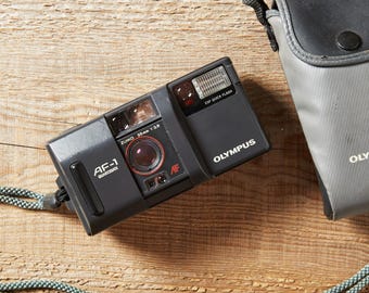 Olympus Infinity S With 35mm 3.5 Point and Shoot Film Camera