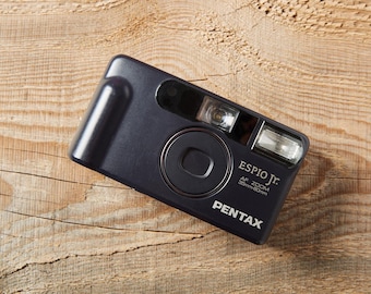 Pentax Espio Jr AF Zoom - 35mm Point and Shoot Film Camera (Fully Tested and 100% Work)