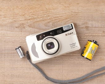 Nikon One Touch Zoom 90 AF - Point and Shoot 35mm Film Camera (Fully Tested & 100% Work)