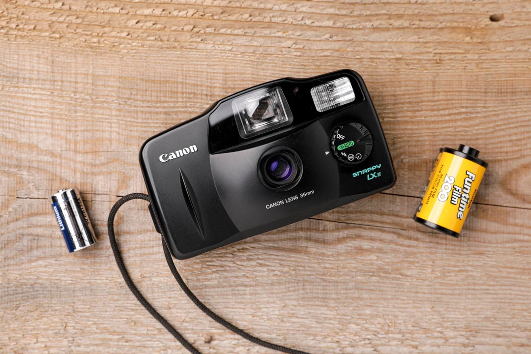 Canon Snappy LX II Point and Shoot 35mm Film Camera package Etsy Canada