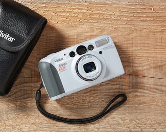 Vivitar Mega 100S - Point and Shoot 35mm Film Camera (Fully Tested & 100% Work)