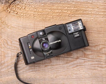 Olympus XA2 / A11 Flash light  -  Point and Shoot 35mm Film Camera (Fully Tested & 100%)