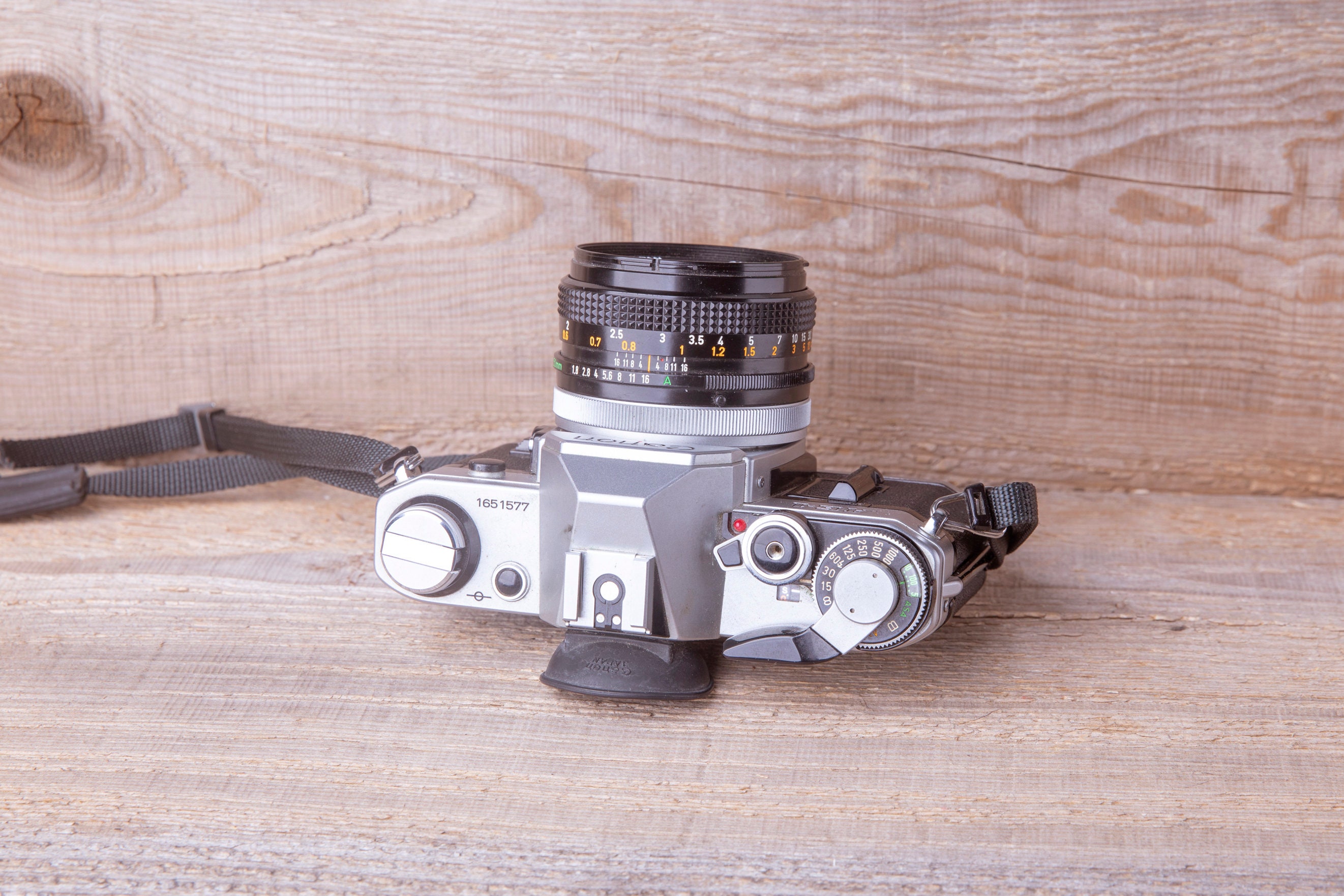 Canon AE 1 - (with Canon Lens FD 28mm F/3.5) - 35mm SLR Film