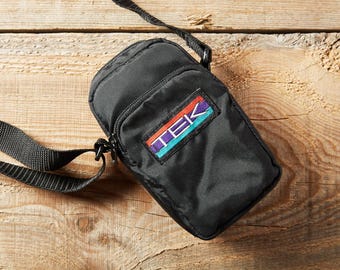 Vintage Canvas TEK camera bag / for point and shoot & CCD digital camera